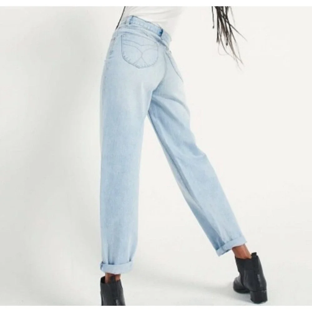 Rolla's Genie Super High Rise 80s Balloon Leg Jeans Light Wash- Size 29 - Picture 2 of 9